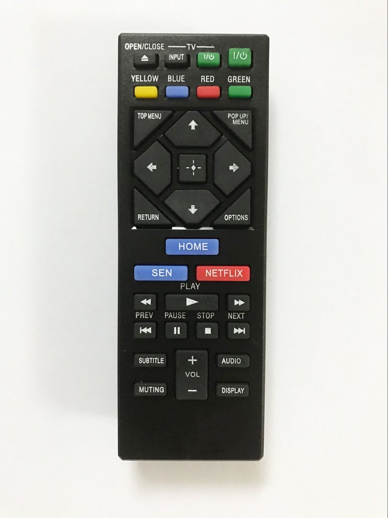 BOMAZ Replacement Remote Control for Sony BDPS3700 BDPS6700 BDPS6500 Blu-ray Disc Player - Image 1